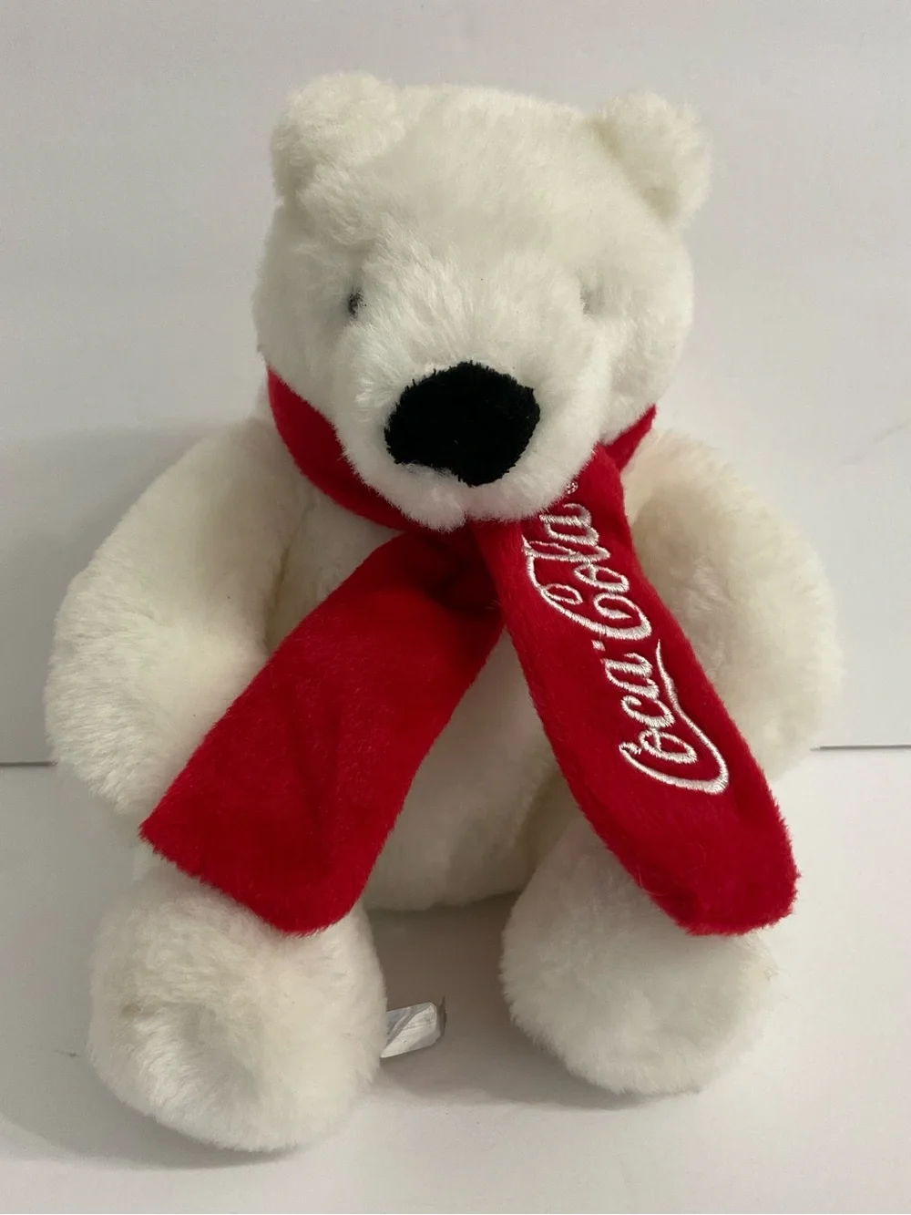 Coca Cola Plush Polar Bear Stuffed Animal